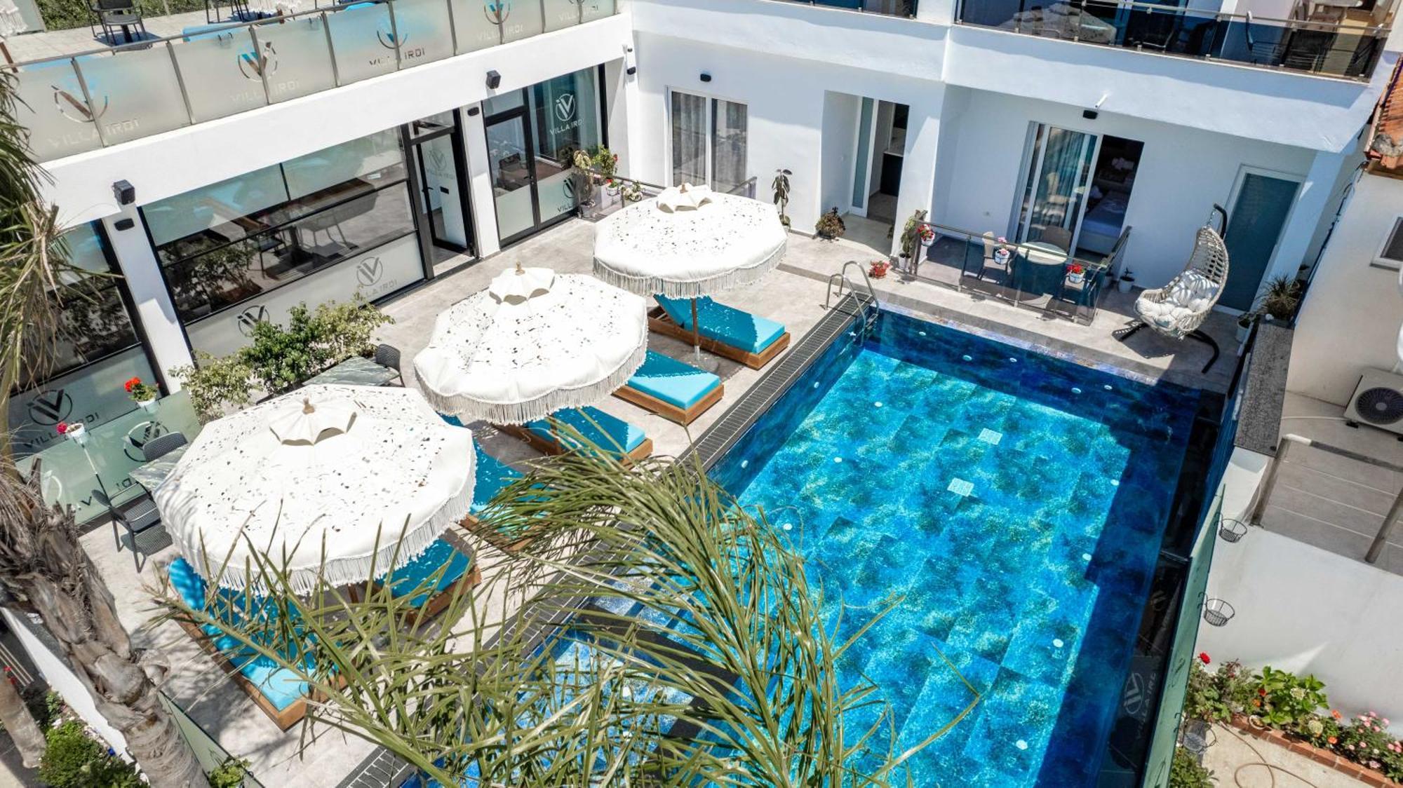 Vila Irdi Ksamil Esterno foto